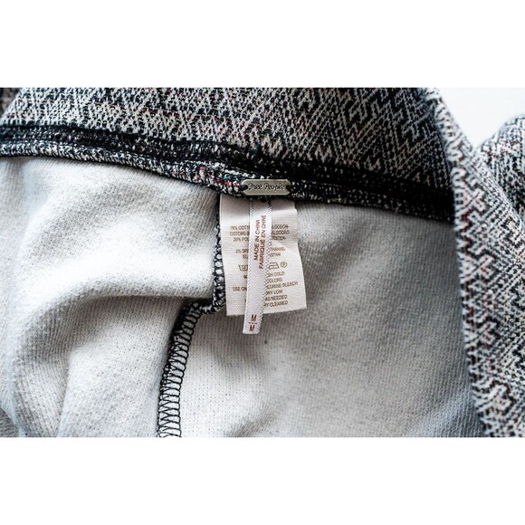 Free People M Leggings Womens Multicolor Stretch Knit Pull On Skinny athleisure - Picture 3 of 8